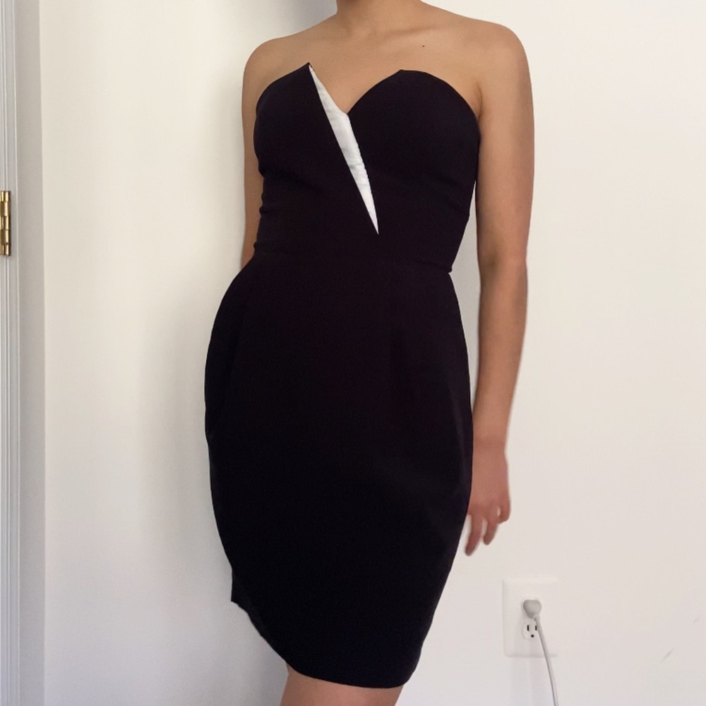 Black and white elegant dress from Nordstrom